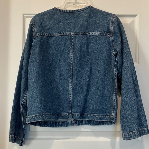 NWT Madewell Denim Lady Jacket in Lakecourt Wash - Picture 4 of 4